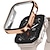 ieftine Carcase Smartwatch-1 pachet Husa ceas cu Protector de ecran Compatibil cu Apple  iWatch Seria 6/5/4 / SE / Seria 7 Mat Rezistent la zgârieturi Robust Sticlă Temperată / PC Uita-te Capac