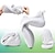 abordables Zapatillas de baile-Mujer Zapatillas de Baile Baile en línea Exterior Entrenamiento Animadoras Zapatilla Tacón Plano Cordones Blanco