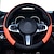 cheap Steering Wheel Covers-StarFire 38cm Car Steering Wheel Cover Leather Universal 15 Inch Fit Anti-Slip &amp; Odor-Free