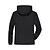 cheap Softshell, Fleece &amp; Hiking Jackets-Men&#039;s Hoodie Jacket Hiking Jacket Outdoor Breathable Quick Dry Lightweight Multi Pockets Outerwear Windbreaker Top Fishing Climbing Camping / Hiking / Caving Stitching color Black Dark Grey