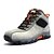 cheap Men&#039;s Sneakers-Men&#039;s Oxfords Hiking Boots Comfort Shoes Hiking Walking Sporty Casual Outdoor Daily Mesh PU Mid-Calf Boots Lace-up Black / Red Black Gray Fall Winter