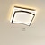 baratos Luzes de teto reguláveis-Luzes de montagem embutida reguláveis de 50cm acabamentos pintados elegantes em alumínio contemporâneo moderno 220-240v