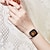 voordelige Fitbit-horlogebanden-Slimme horlogeband Compatibel met: Fitbit Versa 4 Sense 2 Versa 3 Sense Roestvrij staal Legering Strass Smartwatch Band Bling Diamant Metalen sluiting Verstelbaar sieraden armband Vervanging