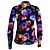 cheap Women&#039;s Cycling Clothing-21Grams Women&#039;s Cycling Jersey Long Sleeve Bike Top with 3 Rear Pockets Mountain Bike MTB Road Bike Cycling Breathable Quick Dry Moisture Wicking Reflective Strips Purple Floral Botanical Polyester
