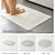 preiswerte Saugfähiger Badezimmerteppich-Diatomeenerde-Badematte super saugfähige Toilettentür schnell trocknende Fußmatte Eingangstürmatte rutschfeste Matte