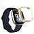 billige Smartwatchetui-1 pakke Urkasse med skærmbeskytter Kompatibel med Fitbit Versa 3 / Sense Ridsefri Ultratyndt Bling diamant Hård pc Ur Etui
