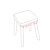 tanie Pokrowiec na krzesło do jadalni-elastyczny kwadratowy stołek barowy pokrowce na krzesła narzuty na siedzenia do jadalni hotelowy bar elastyczny szary zielony zwykły solidny miękki trwały zmywalny