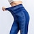 cheap Leggings-Women&#039;s Tights Pants Trousers Faux Denim Black Blue Fashion High Waist Casual Weekend Full Length High Elasticity Plain Tummy Control S M L XL XXL