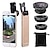 ieftine Accesorii Cameră-Obiectivul camerei telefonului Lentilă cu ochi de pește Lentile cu Unghi Larg Obiectiv macro Macro 10X 25 mm 0.02 m 180 ° Misto pentru Samsung Galaxy iPhone