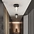 Χαμηλού Κόστους Φώτα Οροφής-Φωτιστικά οροφής 10 εκ. μοναδικού σχεδιασμού μεταλλικά επιμεταλλωμένα μοντέρνα 220-240v