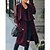 cheap Cardigans-Women&#039;s Cardigan Cardigan Sweater Jumper Knit Knitted Thin Deep V Solid Color Home Daily Stylish Casual Fall Winter Black Gray S M L / Long Sleeve / Regular Fit