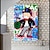 billiga gatukonst-handgjord handmålad modern abstrakt alec monopol oljemålning wall street art målning heminredning dekor rullad duk utan ram osträckt