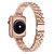 זול רצועות לApple Watch-1 pc רצועת שעון חכם מותאם ל Apple  iWatch Series 8 7 6 5 4 3 2 1 SE להקת מטאל ל iWatch שעון חכם רצועה צמיד מתכת מתכוונן סוגר קלאסי מחוספס