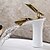 abordables Classiques-robinet de lavabo de salle de bain cascade laiton mitigeur monotrou robinets de bain