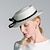 voordelige Feesthoeden-Vintage-stijl Elegant hoed met Bloem /   Satijnen Strik 1 stuk Feest / Uitgaan / Casual Helm