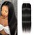 cheap Closure &amp; Frontal-Upgrade T Part Lace Closure with Baby Hair Straight Human Hair Closure Middle Part Natural Black