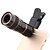 cheap Binoculars, Monoculars &amp; Telescopes-8 X 18 mm Monocular Fully Coated BAK4 Optical Zoom Camera Telescope with clip for IPhone Samsung Xiaomi Huawei Ipad Tablet PC and Smartphones