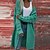 cheap Cardigans-Women&#039;s Cardigan Sweater Jumper Crochet Knit Knitted Tunic V Neck Pure Color Daily Going out Stylish Casual Fall Winter Green Black S M L / Long Sleeve / Regular Fit