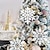 billige Julepynt-30 stk jule hvid snefnug indretning vinter jul fest emne hængende dekorationer til festlige lejligheder til hjemmet juleferie fest indretning, juletræ indretning forsyninger