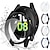 billiga Smartwatch-fodral-[4+4Pack] Klockfodral med skärmskydd Kompatibel med Samsung Galaxy Watch 5 40mm / Watch 5 44mm / Klocka 4 40mm / Klocka 4 44mm Reptålig Oländig Stötfångare heltäckande Härdat glas / Hård PC Klocka