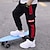cheap Bottoms-Kids Boys Pants Black Yellow Red Solid Colored Fall Spring Streetwear Street 3-13 Years