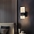 abordables Apliques de pared para interior-luces de pared interiores modernas para interiores dormitorio comedor luz de pared de metal 220-240v 10 w