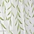 preiswerte Gardinen-Blatt Gardinenstange Tasche grün Fenstervorhänge Bauernhaus für Wohnzimmer Schlafzimmer, Voile Vorhang Outdoor Vintage Französisch Vorhang 1 Panel
