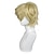 cheap Costume Wigs-Short Blonde Men‘s Cosplay Wig for Christmas Event Party