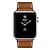 billige Apple Watch-bånd-Kompatibel med Apple Watch-klokkereim 38mm 40mm 41mm 42mm 44mm 45mm 49mm Luksus Justerbar Spenne i rustfritt stål Ekte lær Erstatningsklokkerem til iwatch Series Ultra 8 7 6 5 4 3 2 1 SE