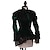 billige Historiske kostymer og vintagekostymer-Rokoko Victoriansk Ballkjole Vintage kjole Bluse / Skjorte Maskerade Store størrelser Dame Maskerade Karneval Fest Halloween Bluser