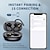 Недорогие Истинные беспроводные наушники (TWS)-YYK580 TWS True Беспроводные наушники Заушник Bluetooth 5.2 Стерео Автоматическое обнаружение уха IPX6 Водонепроницаемый для Яблоко Samsung Huawei Xiaomi MI