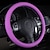 baratos Capas para volantes-Starfire carro estilo universal silicone volante do carro textura capa de luva macio multi cor acessórios de volante de silicone macio