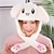 cheap Novelty Toys-Glowing Plush Ear Moving Jumping Rabbit Hat Funny Glowing Ear Moving Bunny Hat Cosplay Festival Party Hat 5-18 Years and Adult
