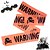 billiga Utomhusdekoration-2 stycken 500x8,5cm(197*3,3tum) halloween varningstejp skyltar rekvisita isolering bälte fest fara varningslinje halloween dekoration