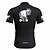 cheap Cycling Jerseys-21Grams Men&#039;s Cycling Jersey Short Sleeve Bike Top with 3 Rear Pockets Mountain Bike MTB Road Bike Cycling Breathable Quick Dry Moisture Wicking Reflective Strips White Black Green Animal Polyester