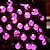 olcso LED szalagfények-led napelemes füzér lámpák kültéri 5-30m kristálygömb lámpák 8 világítási móddal esküvői dekoráció vízálló napenergiával működő terasz lámpák kerti udvarra verandán esküvői parti dekoráció meleg
