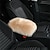 preiswerte Kopfstützen und Hüftkissen fürs Auto-Auto-Mittelkonsolen-Abdeckung, universell passend für SUV/LKW/Auto, echtes Schaffell, Wollpelz, Armlehnen-Sitzkastenabdeckung, flauschiger Auto-Armlehnen-Abdeckungsschutz