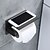 お買い得  トイレットペーパーホルダー-304 ステンレス鋼トイレット ペーパー ラック多機能収納ロール ペーパー ラック肥厚パネル黒マットつや消しマット ゴールド マット オプション