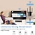 abordables Routers Wireless-extensor de rango wifi amplificador de señal extensor wifi 1200 mbps cubre hasta 8500 pies cuadrados y 40 dispositivos banda dual 2.4g 5g extensor de rango wifi amplificador wifi repetidor wifi1