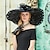 cheap Party Hats-Organza Kentucky Derby Hat / Fascinators / Hats with Flower 1pc Wedding / Special Occasion / Casual Headpiece