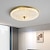 economico Lampade e ventilatori da soffitto-Plafoniere design isola 50 cm rame moderne 220-240v