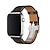 billiga Apple Watch-band-Kompatibel med Apple Watch klockband 38mm 40mm 41mm 42mm 44mm 45mm 49mm Lyx Justerbar Spänne i rostfritt stål Äkta Läder Ersättningsurband för iwatch Series Ultra 8 7 6 5 4 3 2 1 SE