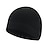 رخيصةأون قبعات الرجال-رجالي نسائي قبعة صغيرة قبعة متماسكة قبعات صغيرة بنفسجي أسود لون سادة الدفء ضد الهواء متنفس
