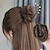 Χαμηλού Κόστους Αλογορουρές-αλογοουρές απαλές / κλασικές / γυναικεία συνθετικά μαλλιά κομμάτι τρίχας επέκταση μαλλιών σγουρά μακρύ πάρτι / βράδυ / καθημερινή χρήση / διακοπές