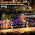 Χαμηλού Κόστους Διαδρομές και φανάρια-ηλιακός βραστήρας φώτα εξωτερικού χώρου φως κήπου αδιάβροχο φανάρι led σιδήρου υπαίθριο κρεμαστό φωτιστικό κήπου αυλή διάδρομος γκαζόν βίλα αυλή τοπίο Χριστουγεννιάτικη γιορτινή διακόσμηση