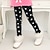 cheap Bottoms-Kids Girls&#039; Leggings Graphic Adorable School 7-13 Years Spring Leopard Print sunflower Colorful dots