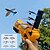 billiga Utomhus- och sportleksaker-flygplan launcher bubbel katapult med 6 små flygplan leksak roliga flygplan leksaker för barn flygplan katapult pistol skjutspel gåva