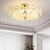 Недорогие Люстры-50-сантиметровые потолочные светильники с островным дизайном, металлические, гальванические, современные, 220-240 В