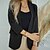 cheap Jackets-Women&#039;s Blazer Outdoor Office Holiday Breathable Comfortable Single Breasted Pocket OL Style Elegant Turndown Regular Fit Leopard Outerwear Winter Fall Long Sleeve Black And White Leopard Black S M L