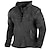 cheap Men&#039;s Hoodies &amp; Sweatshirts-Men&#039;s Sweatshirt Pullover Solid Color Daily Holiday Going out Lace up Cotton Streetwear Casual Tactical Clothing Apparel Hoodies Sweatshirts  Long Sleeve Green Black